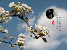 梨花風(fēng)起正清明，游子尋春半出城